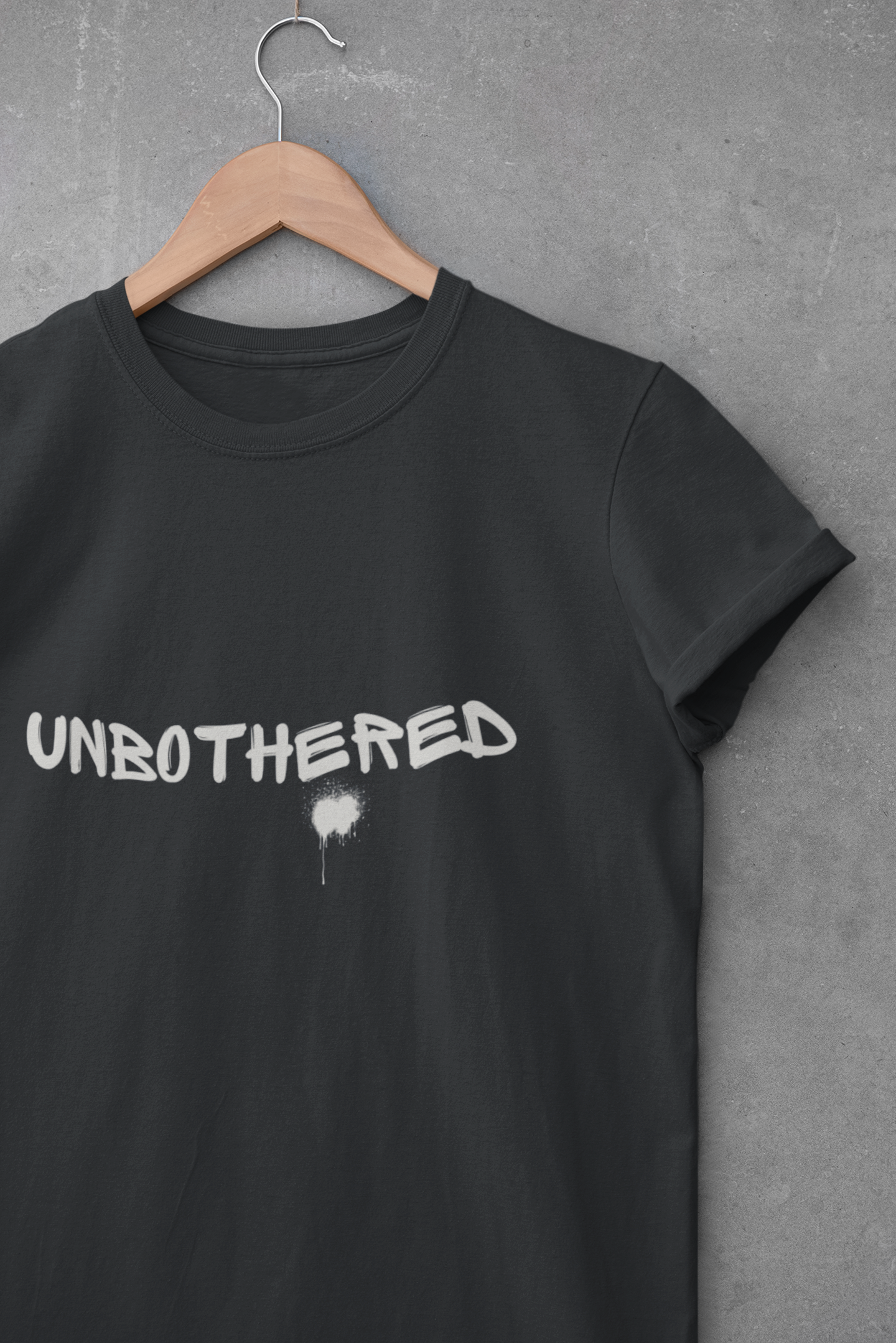 Unbothered™ – Classic Streetwear Unisex T-Shirt (100% Cotton)