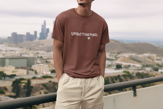 Unbothered™ – Classic Streetwear Unisex T-Shirt (100% Cotton)